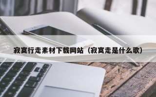 南昌寂寞行走素材下载网站（寂寞走是什么歌）